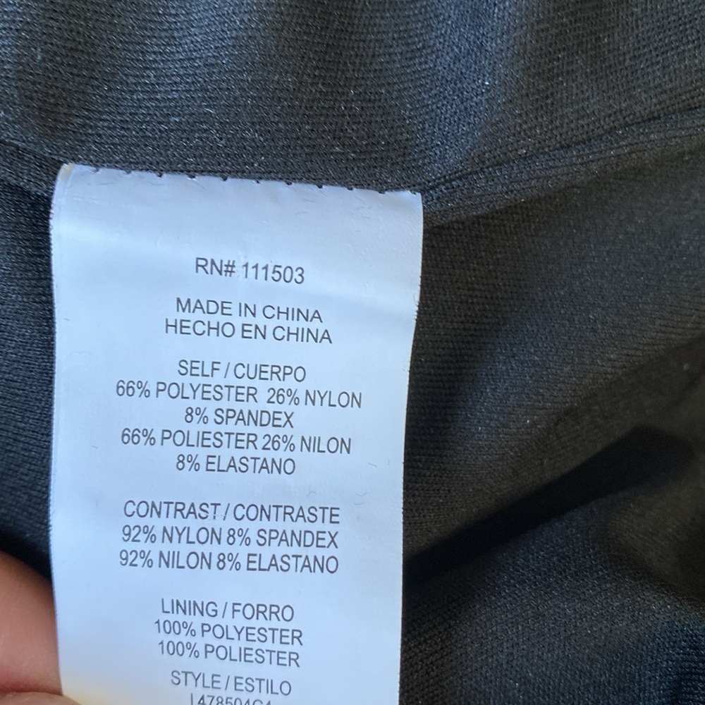 NWT A US WISH Women’s Black Mini Dress Size S - Picture 6 of 6